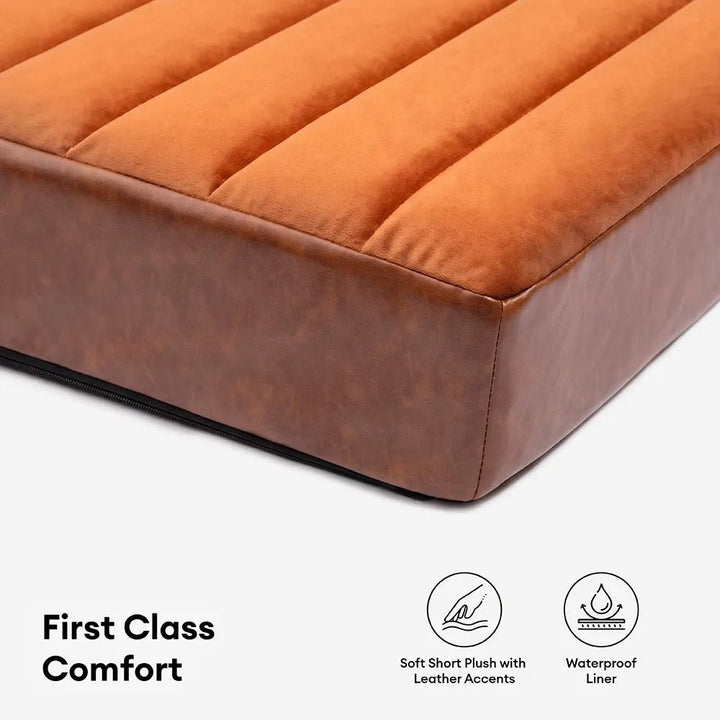 Pawtique LuxeNest™ Orthopedic Bolster Dog Sofa Bed - Pawtique