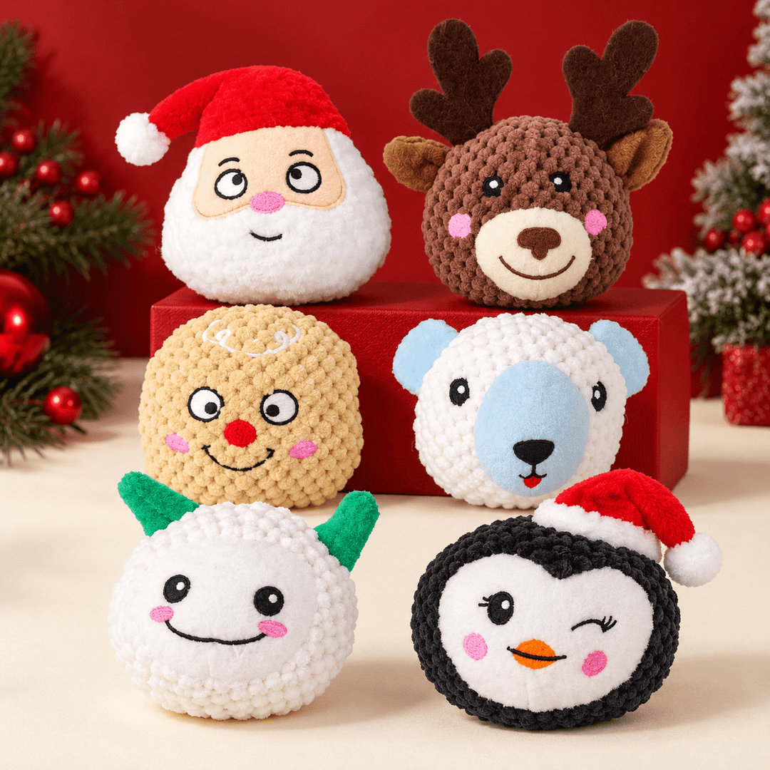 Pawtique MerryPals™ Christmas Plush Dog Toys - Pawtique