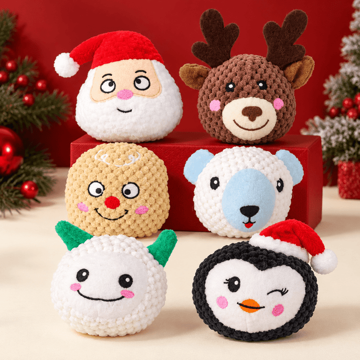 Pawtique MerryPals™ Christmas Plush Dog Toys - Pawtique