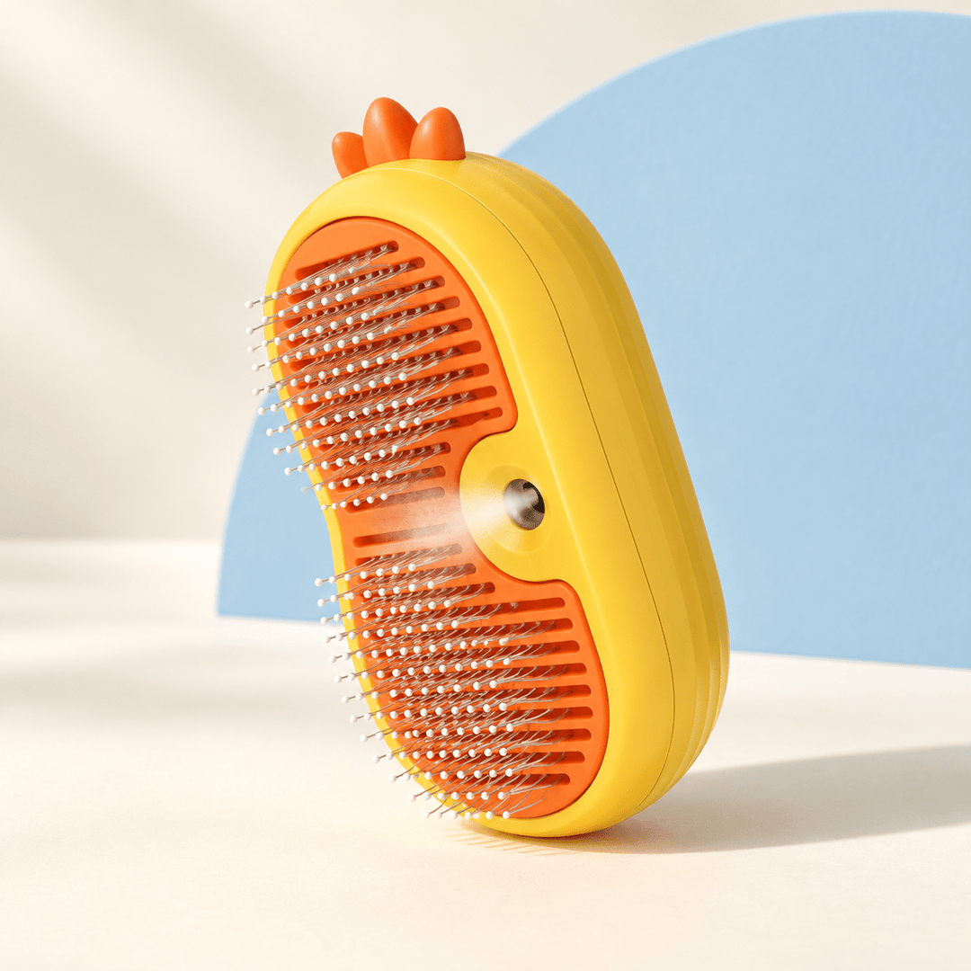 Pawtique MistEase 3-in-1 Pet Grooming Brush - Pawtique