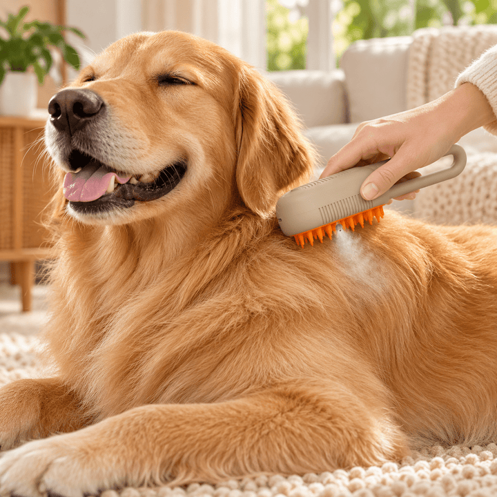 Pawtique MistLoop™ Rechargeable Mist Grooming Brush - Pawtique