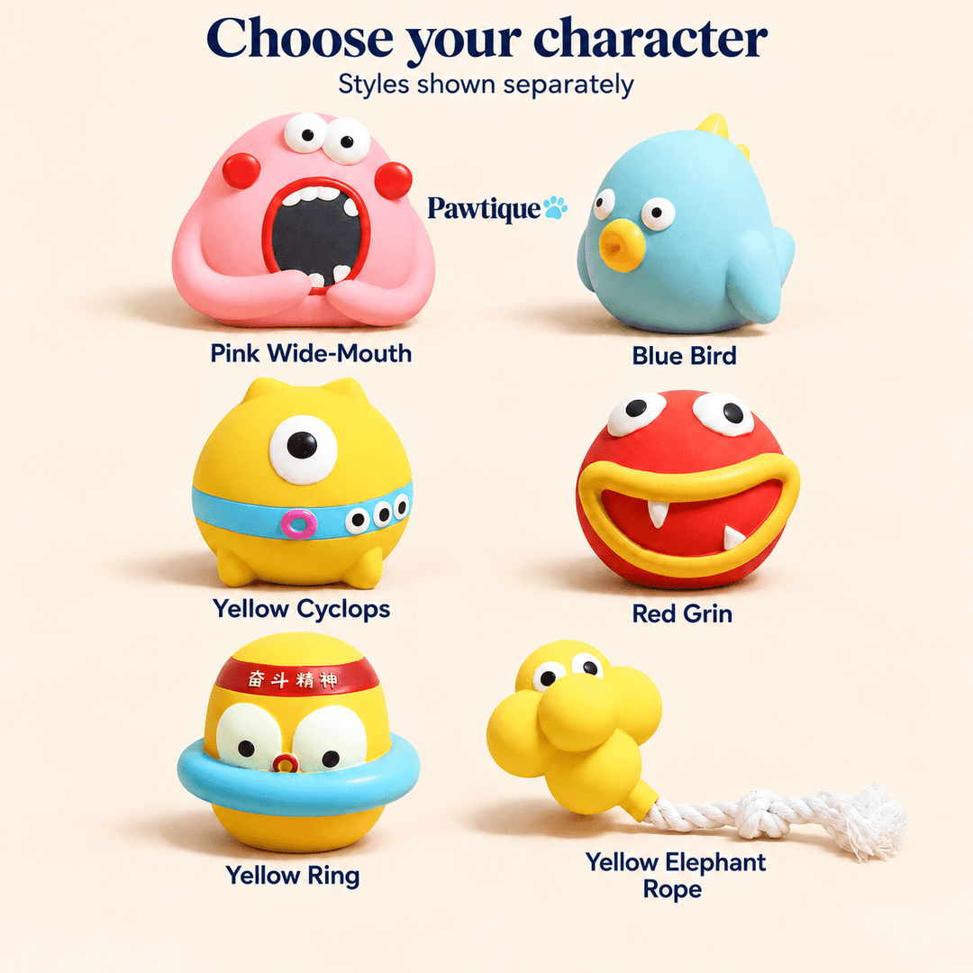 Pawtique MonsterMunch™ Natural Latex Dog Toys - Pawtique