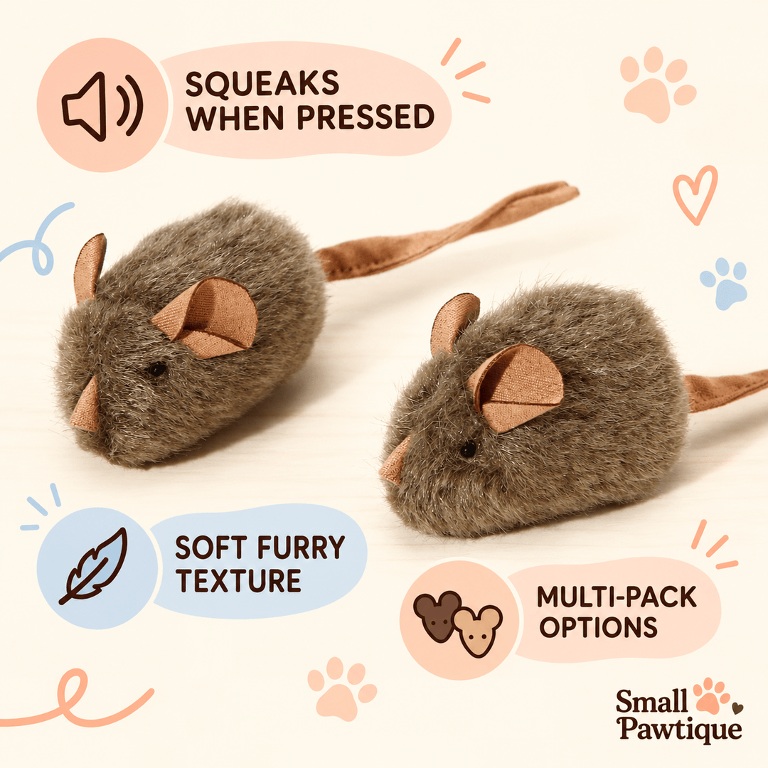 Pawtique MouseMimic™ Squeaking Cat Toy - Pawtique