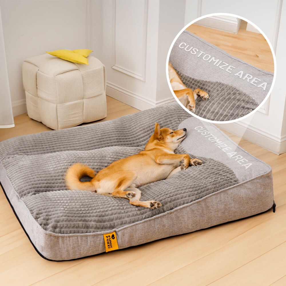 Pawtique NameNest™ Personalized Cushion Dog Bed - Pawtique