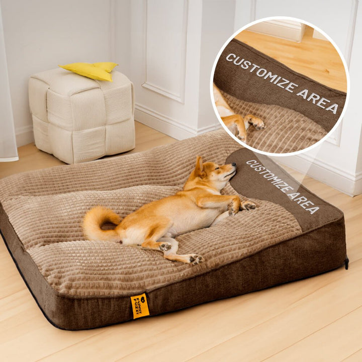 Pawtique NameNest™ Personalized Cushion Dog Bed - Pawtique
