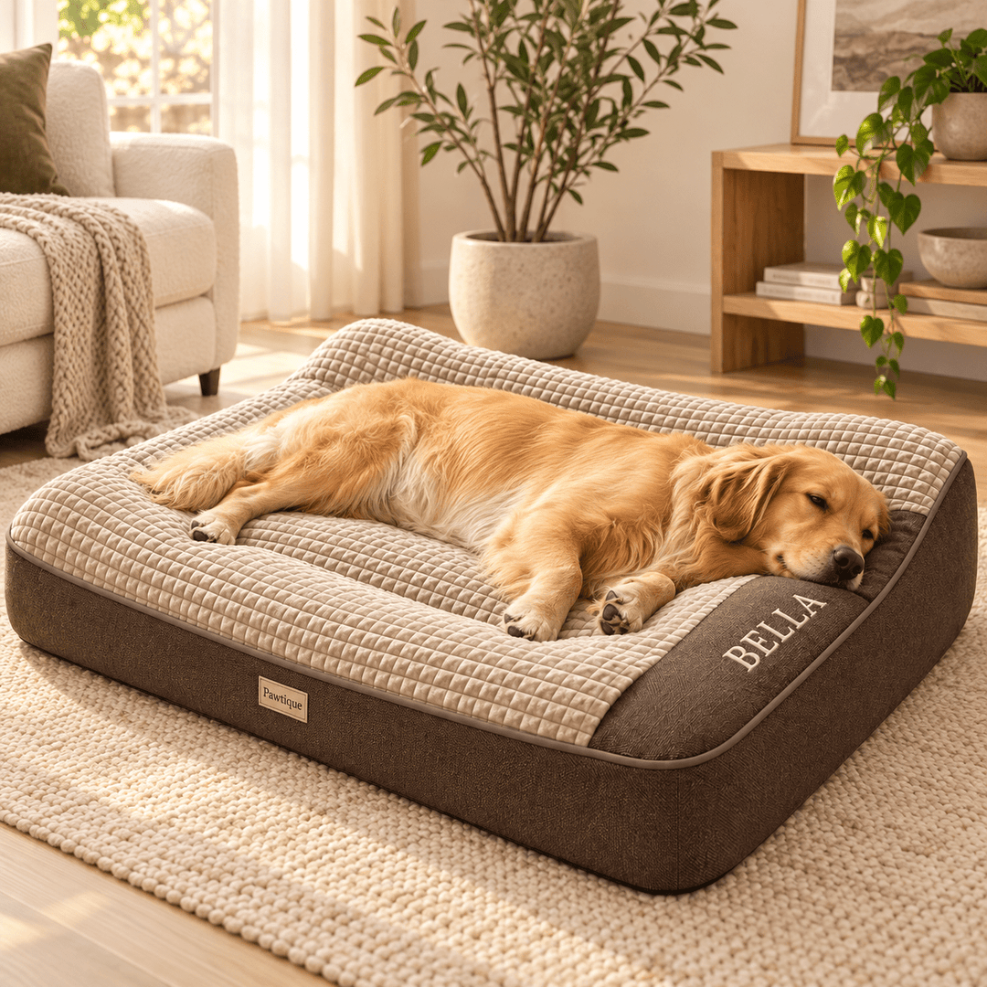 Pawtique NameNest™ Personalized Cushion Dog Bed - Pawtique