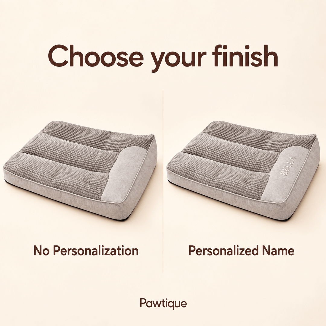Pawtique NameNest™ Personalized Cushion Dog Bed - Pawtique