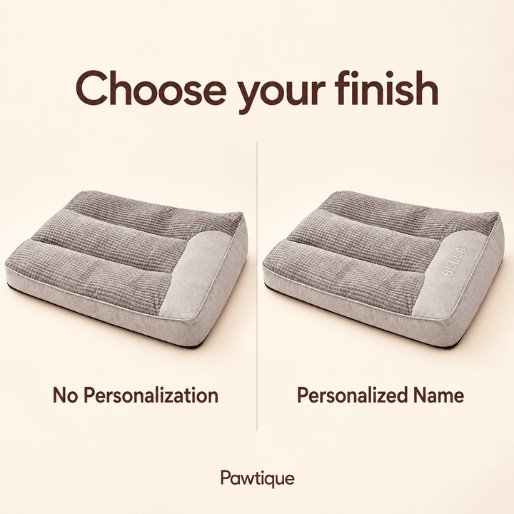 Pawtique NameNest™ Personalized Cushion Dog Bed - Pawtique