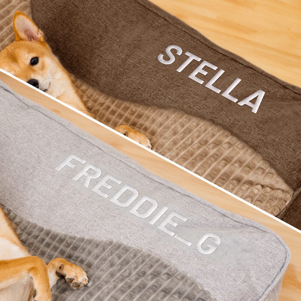 Pawtique NameNest™ Personalized Cushion Dog Bed - Pawtique