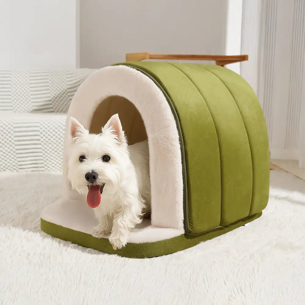 Pawtique NestHaven™ Convertible Cave Pet Bed - Pawtique
