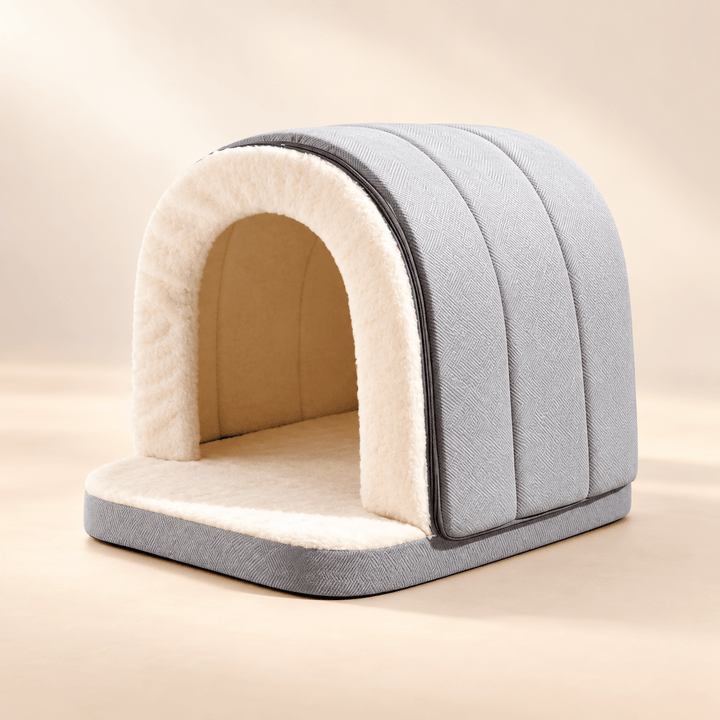 Pawtique NestHaven™ Convertible Cave Pet Bed - Pawtique