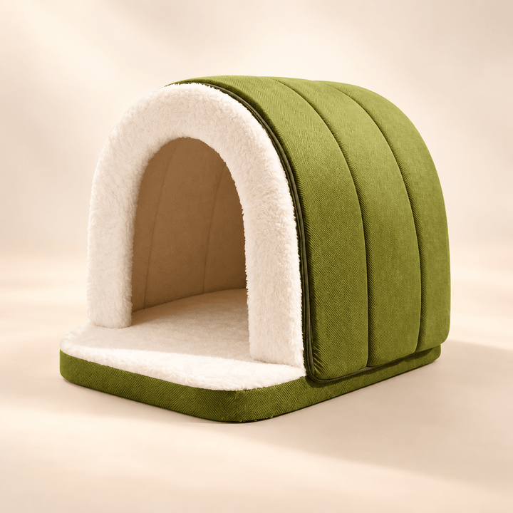 Pawtique NestHaven™ Convertible Cave Pet Bed - Pawtique