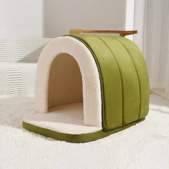 Pawtique NestHaven™ Convertible Cave Pet Bed - Pawtique