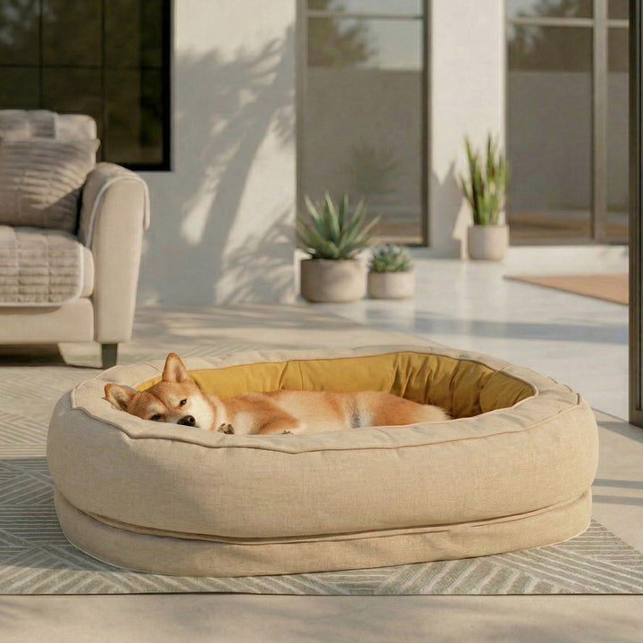 Pawtique NestTogether™ Oval Bolster Dog Bed Collection - Pawtique