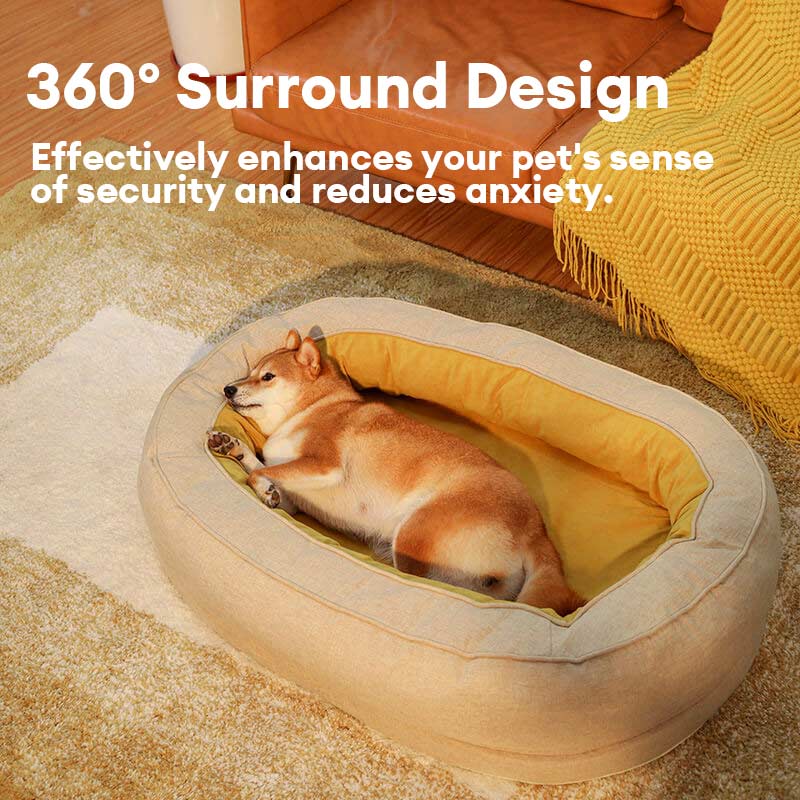 Pawtique NestTogether™ Oval Bolster Dog Bed Collection - Pawtique
