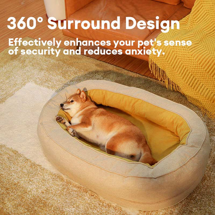 Pawtique NestTogether™ Oval Bolster Dog Bed Collection - Pawtique