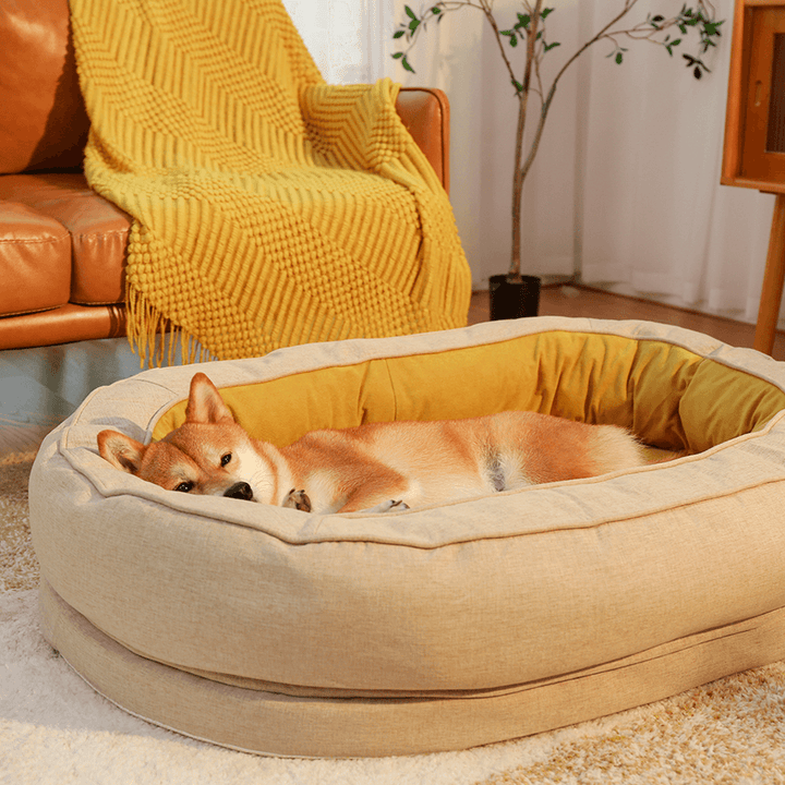 Pawtique NestTogether™ Oval Bolster Dog Bed Collection - Pawtique