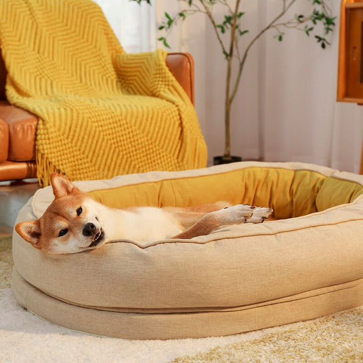 Pawtique NestTogether™ Oval Bolster Dog Bed Collection - Pawtique