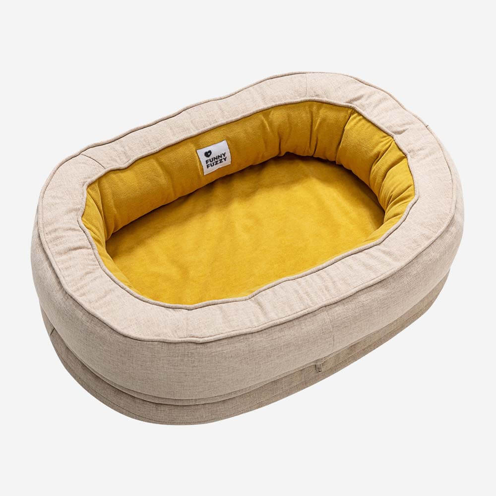 Pawtique NestTogether™ Oval Bolster Dog Bed Collection - Pawtique