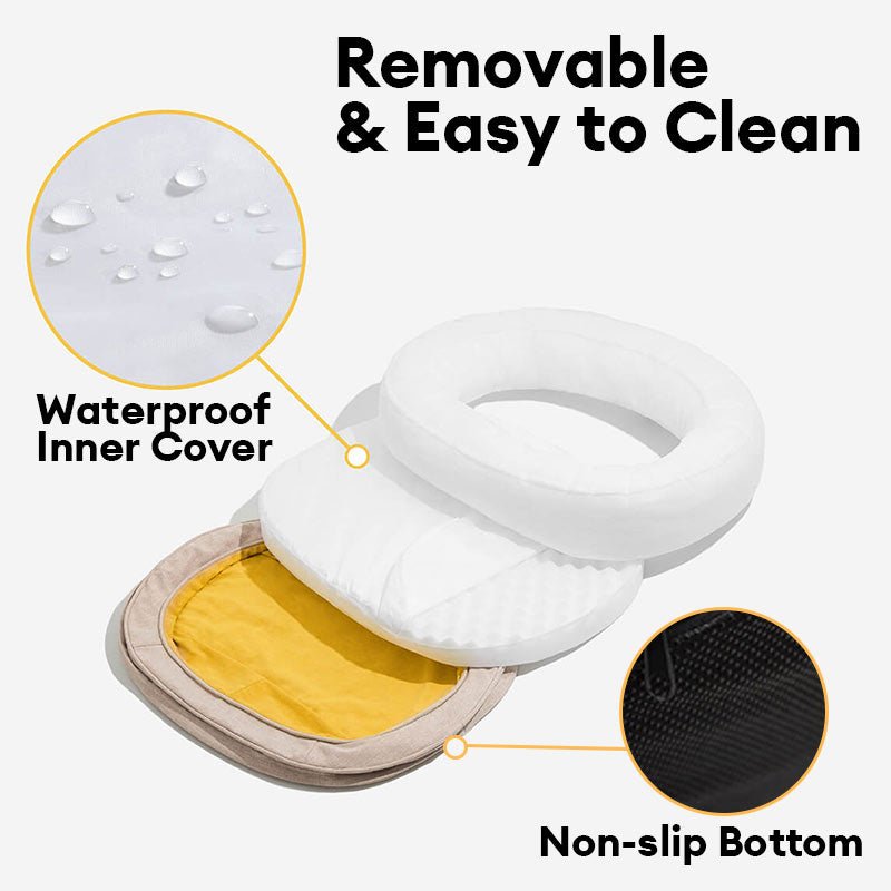 Pawtique NestTogether™ Oval Bolster Dog Bed Collection - Pawtique
