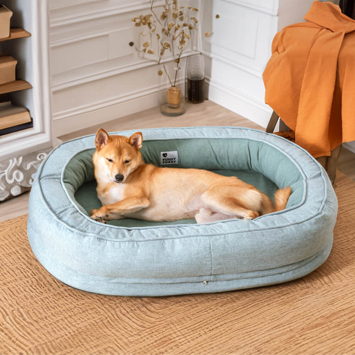 Pawtique NestTogether™ Oval Bolster Dog Bed Collection - Pawtique