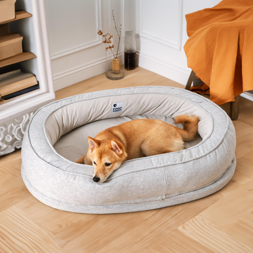 Pawtique NestTogether™ Oval Bolster Dog Bed Collection - Pawtique