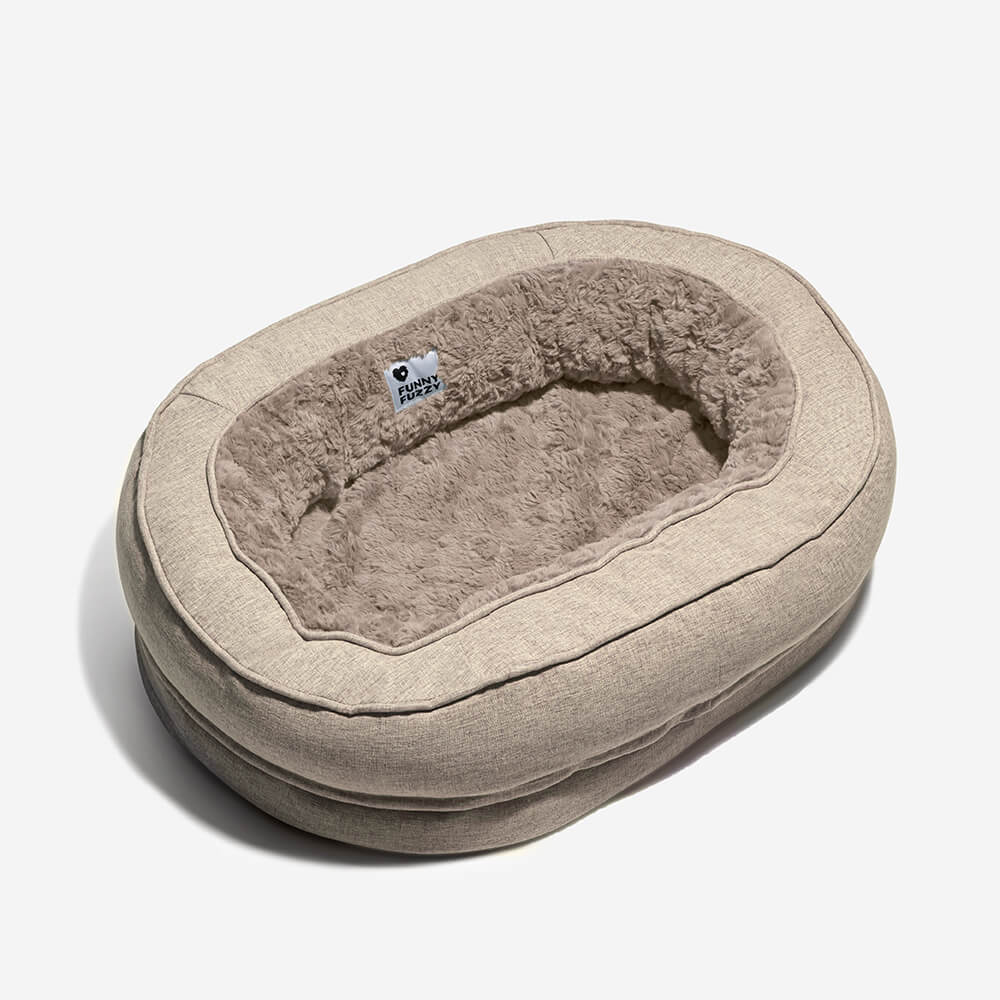 Pawtique NestTogether™ Oval Bolster Dog Bed Collection - Pawtique