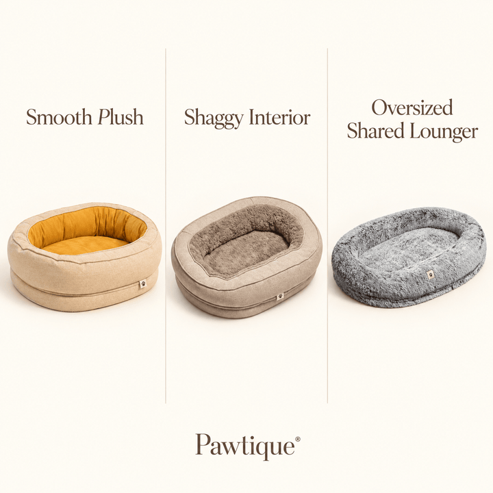 Pawtique NestTogether™ Oval Bolster Dog Bed Collection - Pawtique