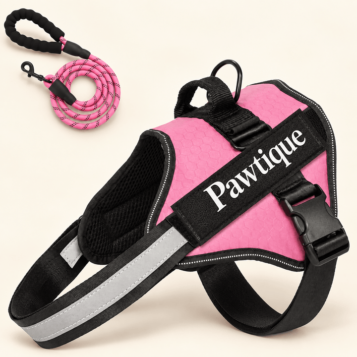 Pawtique NightStride™ Reflective Adjustable Dog Harness - Pawtique