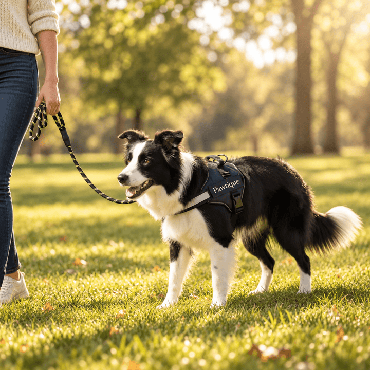 Pawtique NightStride™ Reflective Adjustable Dog Harness - Pawtique