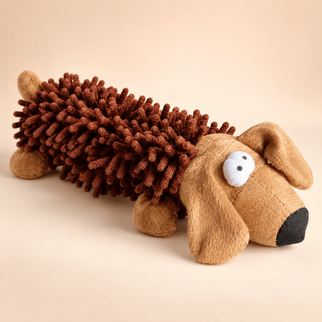 Pawtique NoodlePals™ Textured Plush Squeaky Dog Toy - Pawtique