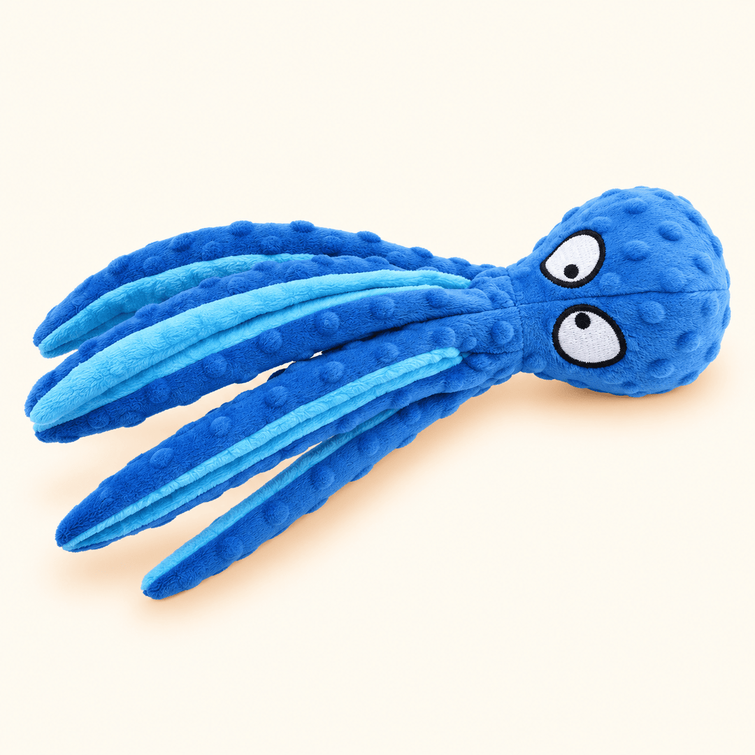 Pawtique OctoTug™ Plush Squeaky Dog Toy - Pawtique