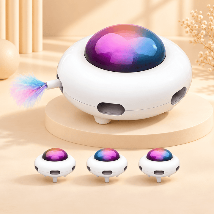 Pawtique OrbitPounce™ Rechargeable Cat Toy - Pawtique