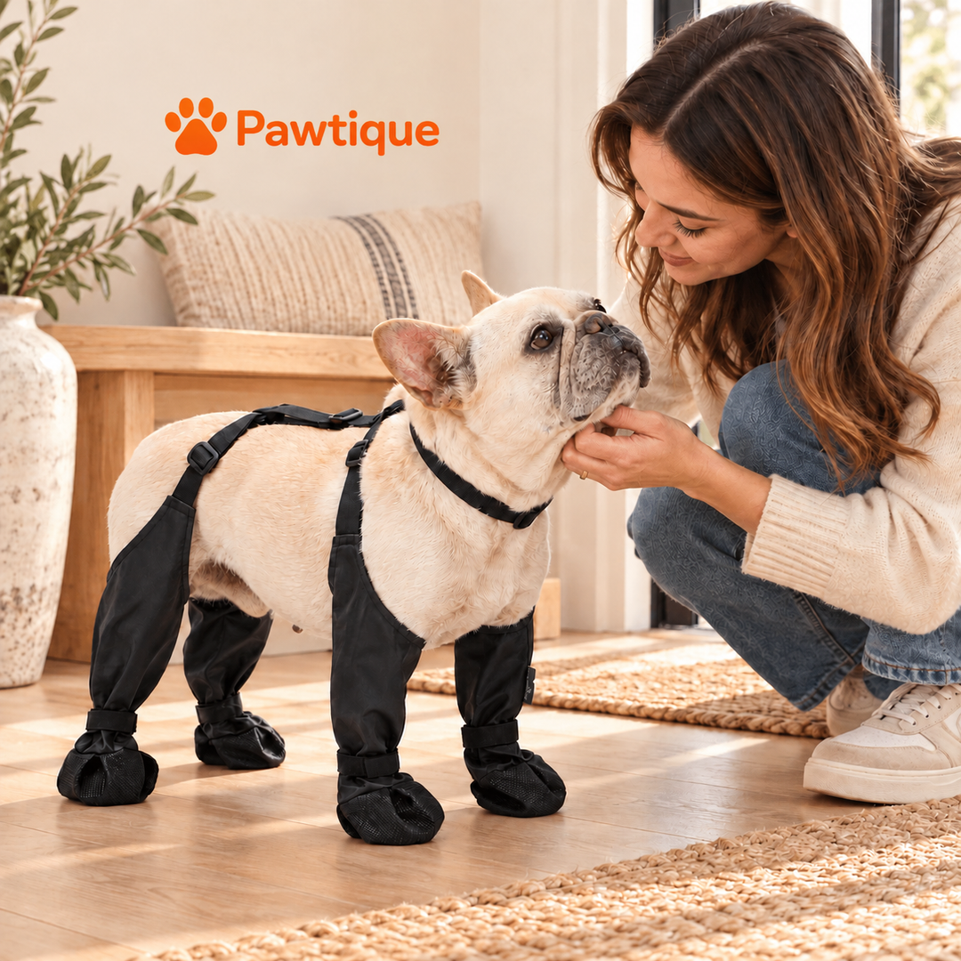 Pawtique Connected Dog Leggings — Owner companionship with connected leggings