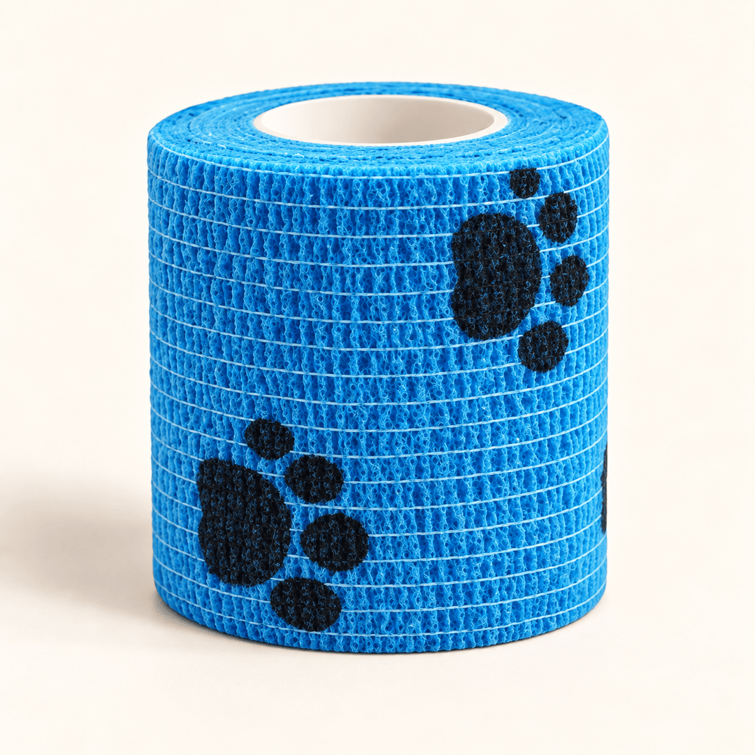 Pawtique Paw-Print Elastic Wrap Rolls (2-Pack) - Pawtique