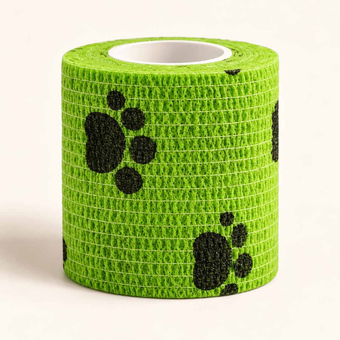 Pawtique Paw-Print Elastic Wrap Rolls (2-Pack) - Pawtique