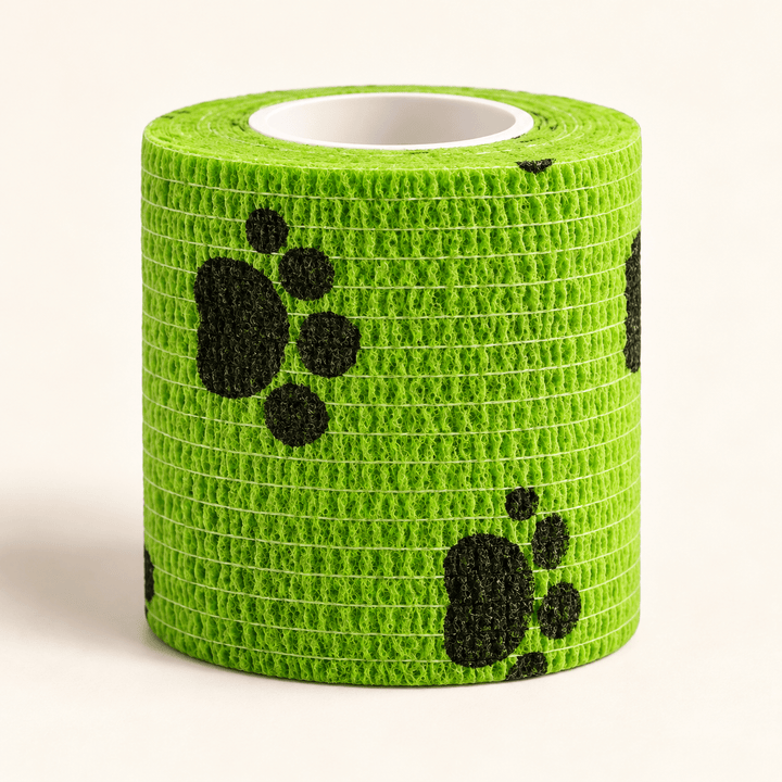 Pawtique Paw-Print Elastic Wrap Rolls (2-Pack) - Pawtique