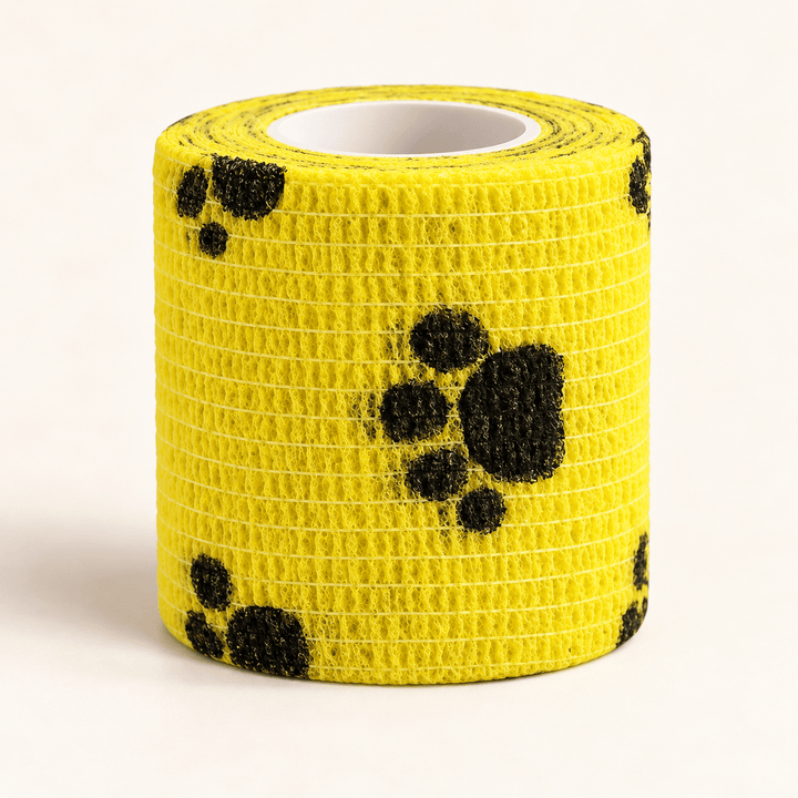 Pawtique Paw-Print Elastic Wrap Rolls (2-Pack) - Pawtique