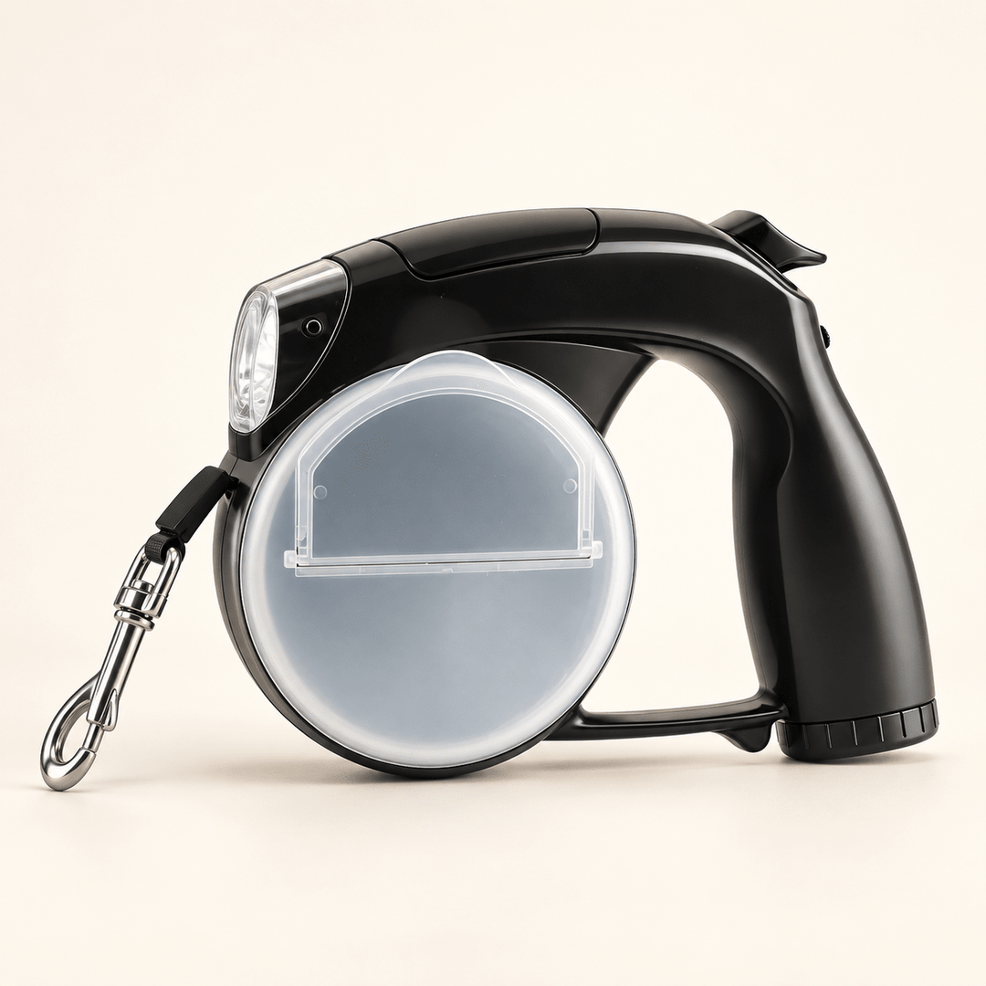 Pawtique PawGlow™ 5-in-1 LED Retractable Dog Leash - Pawtique
