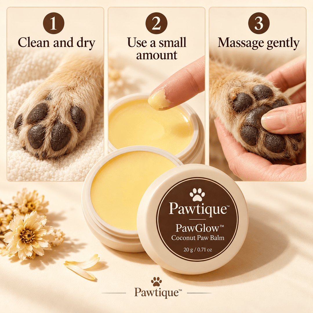 Pawtique PawGlow™ Coconut Paw Balm — 0.71 oz - Pawtique