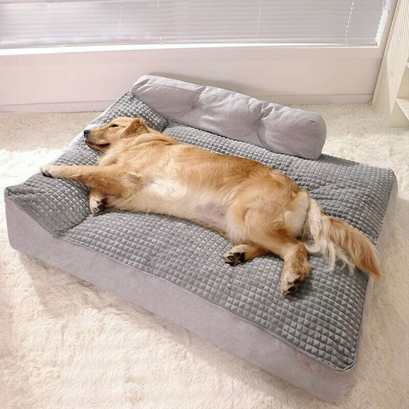 Pawtique PillowLounge™ Washable Bolster Pet Bed - Pawtique