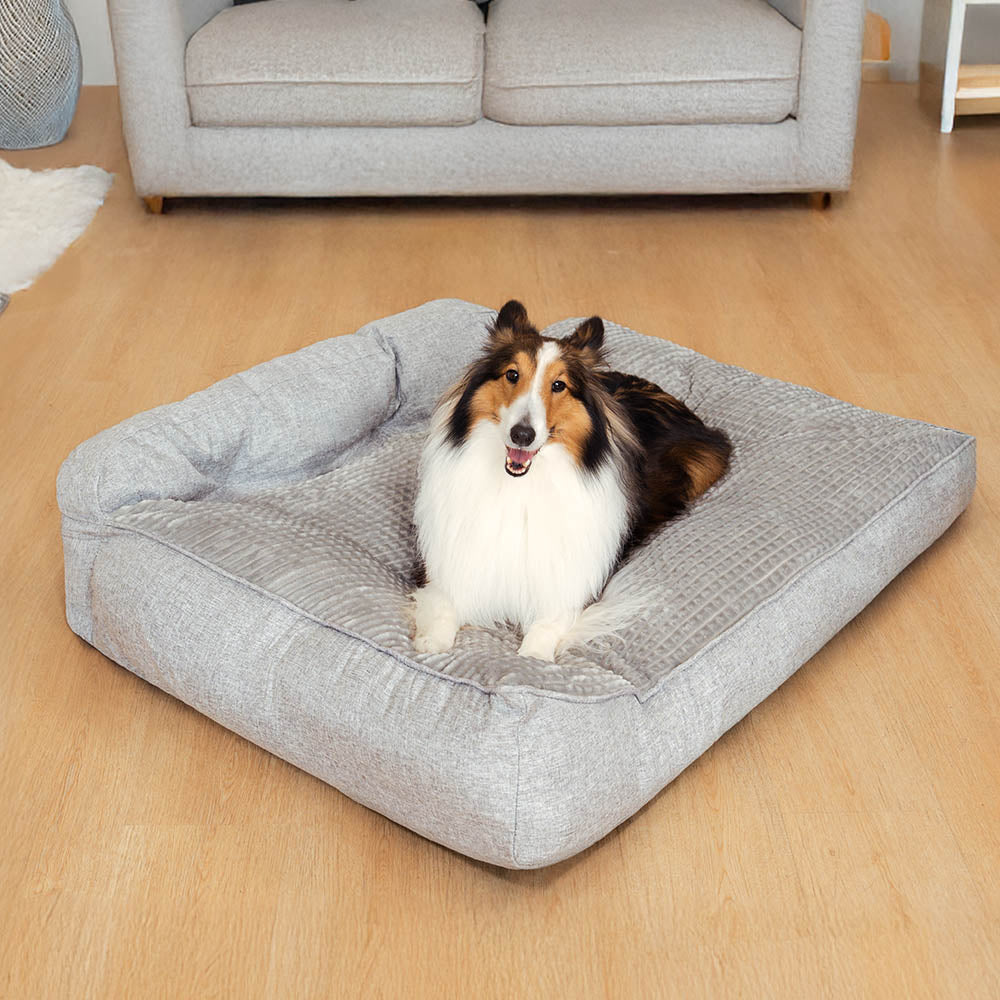 Pawtique PillowLounge™ Washable Bolster Pet Bed - Pawtique