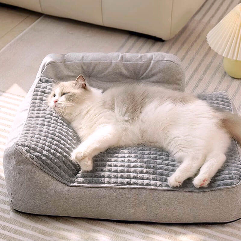 Pawtique PillowLounge™ Washable Bolster Pet Bed - Pawtique