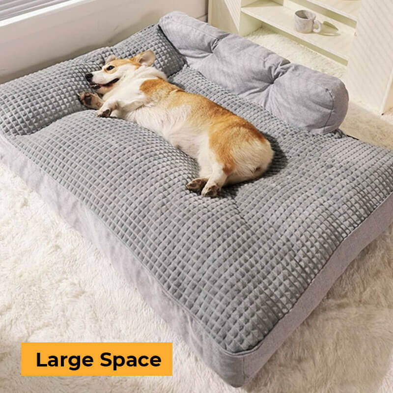 Pawtique PillowLounge™ Washable Bolster Pet Bed - Pawtique
