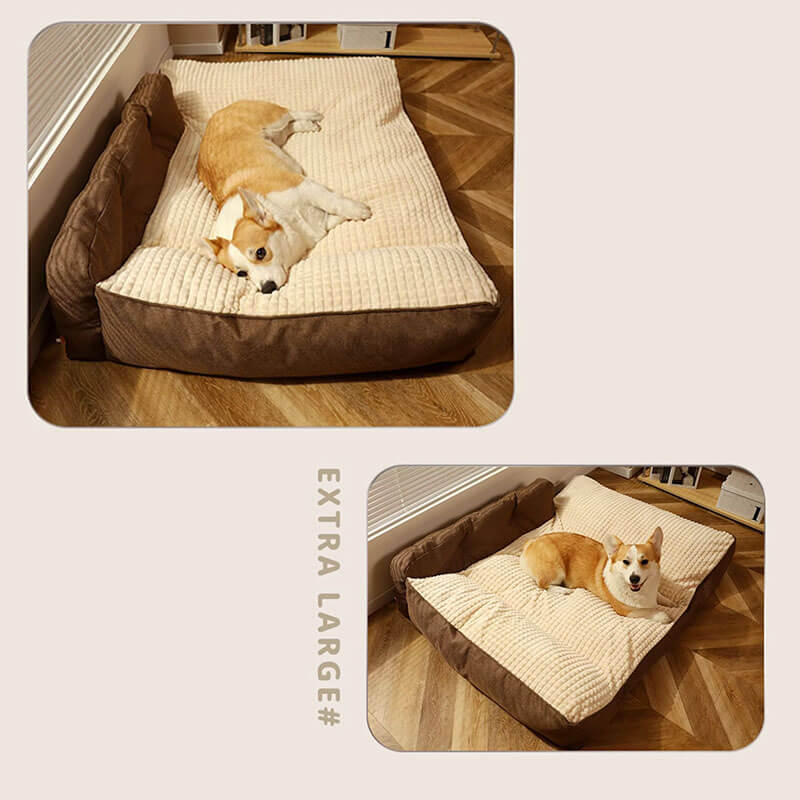 Pawtique PillowLounge™ Washable Bolster Pet Bed - Pawtique