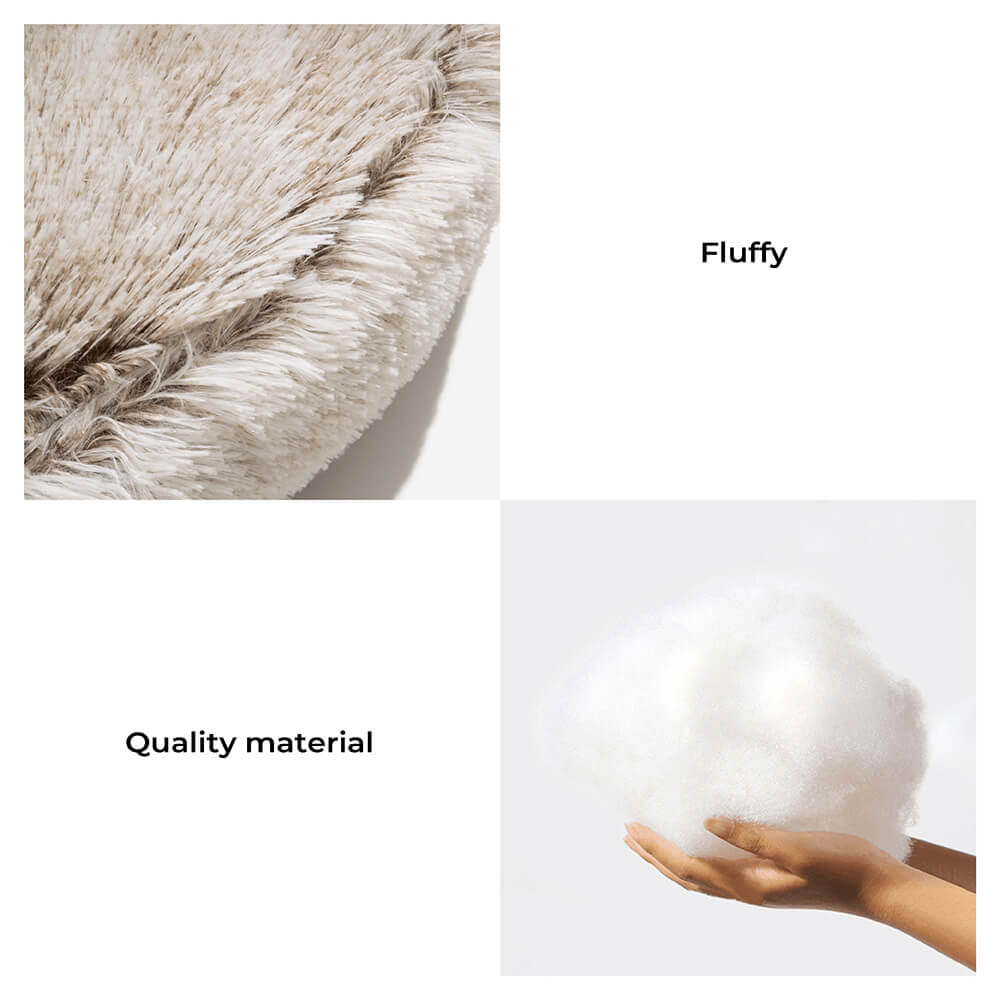 Pawtique PitaNest™ Semi-Enclosed Plush Pet Bed - Pawtique