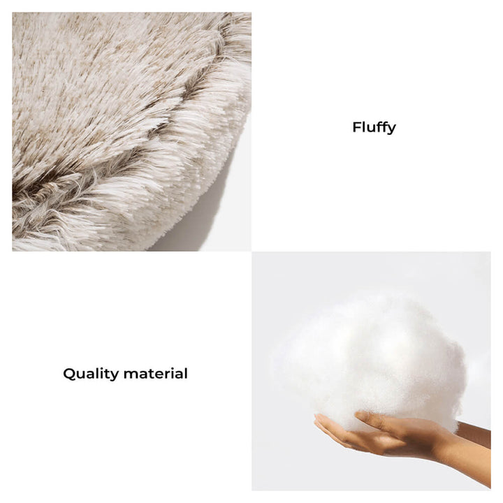 Pawtique PitaNest™ Semi-Enclosed Plush Pet Bed - Pawtique