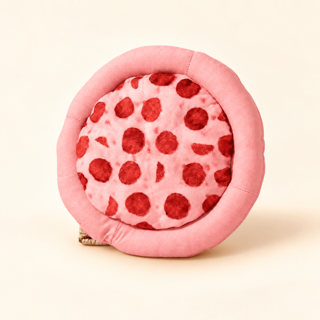 Pawtique PizzaPup™ Plush Squeaky Dog Toy - Pawtique