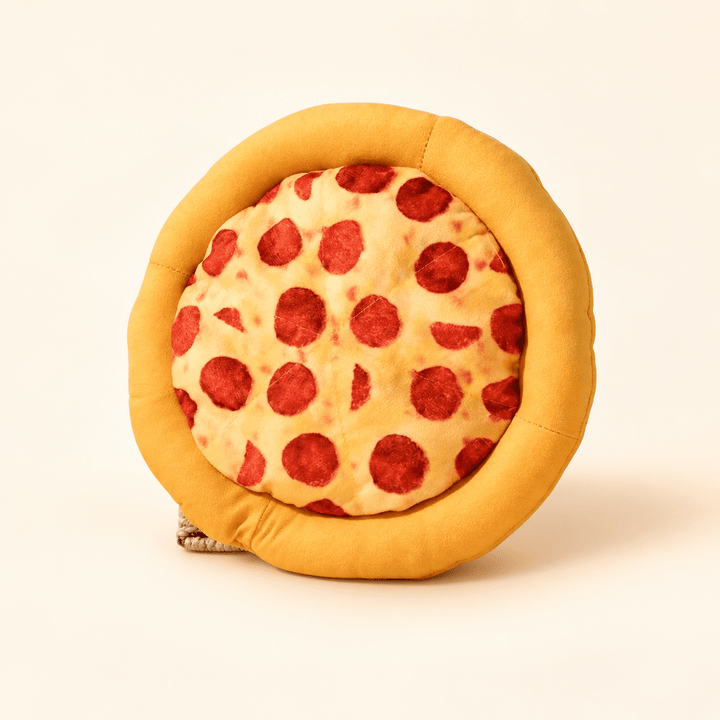 Pawtique PizzaPup™ Plush Squeaky Dog Toy - Pawtique