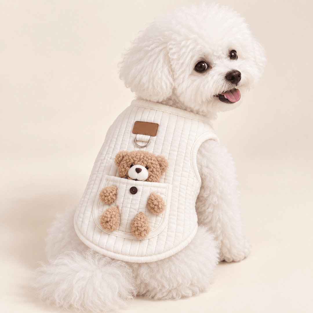 Pawtique PocketBear™ Quilted Dog Harness Vest - Pawtique